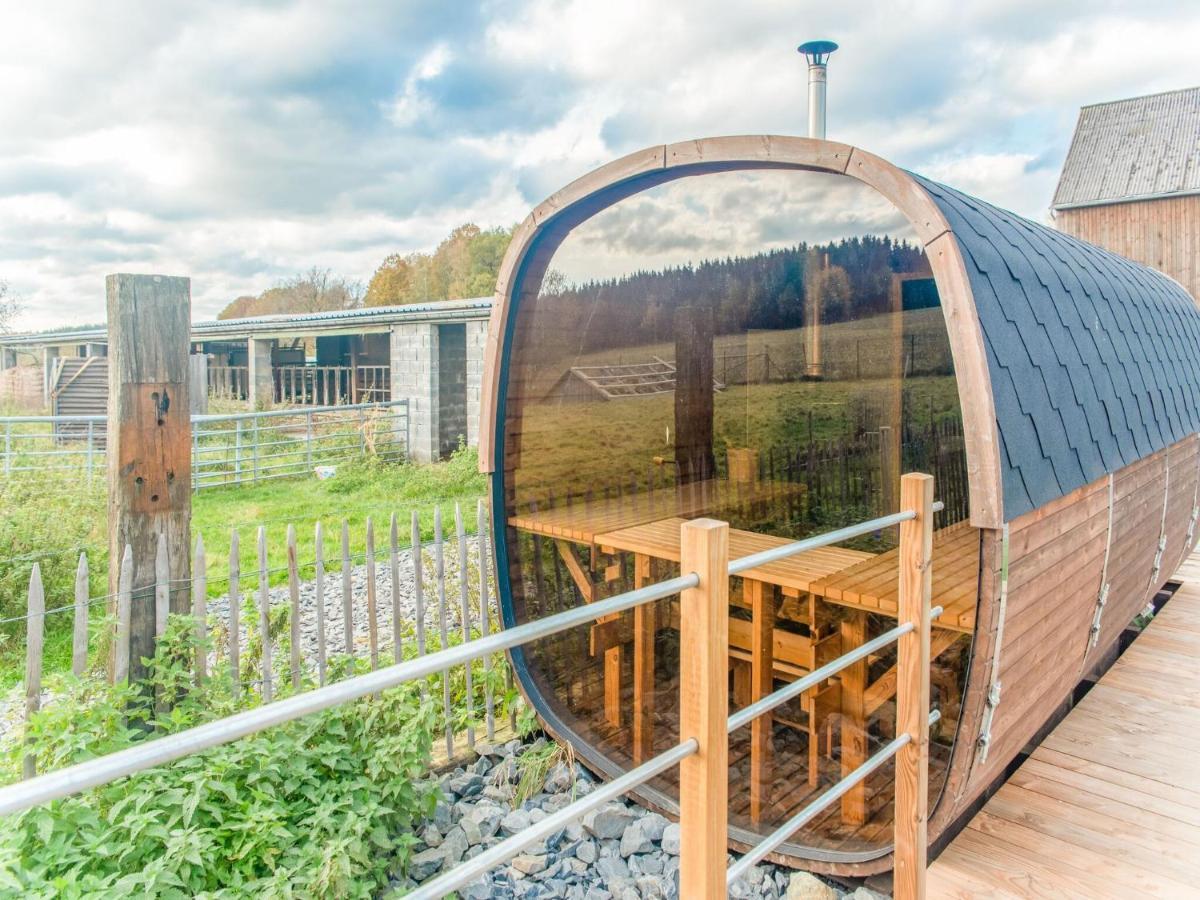 Luxurious House With Sauna In A Farm In バストーニュ エクステリア 写真